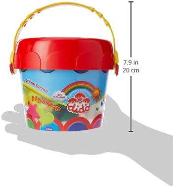 Didò-468108 Secchiello Prime Forme, Multicolore