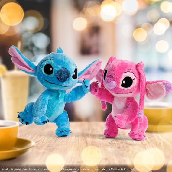Disney Plush originale Di Angel, 25 cm, colore rosa