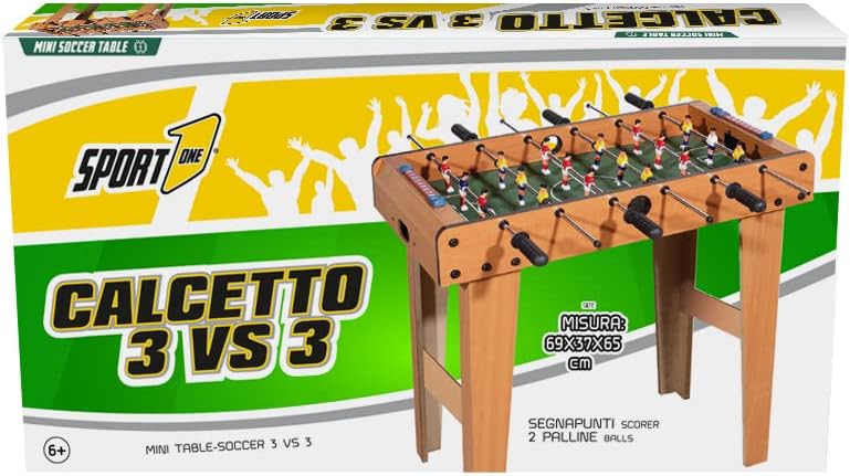 Sport1 Calcetto indoor Mini Goal con gambe