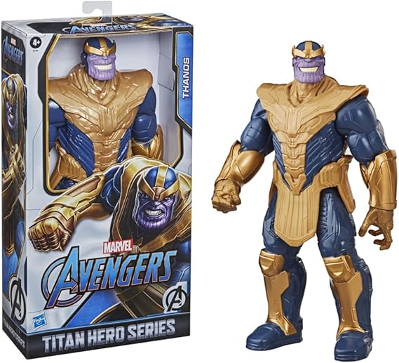 Titan Hero Series Blast Gear, Action figure di Thanos (classe Deluxe), di 30 cm