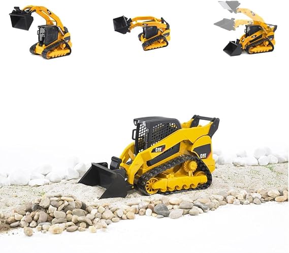Bruder - Pala cingolata compatta Cat con adattatore anteriore