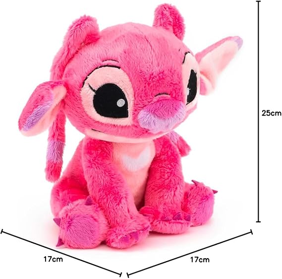 Disney Plush originale Di Angel, 25 cm, colore rosa