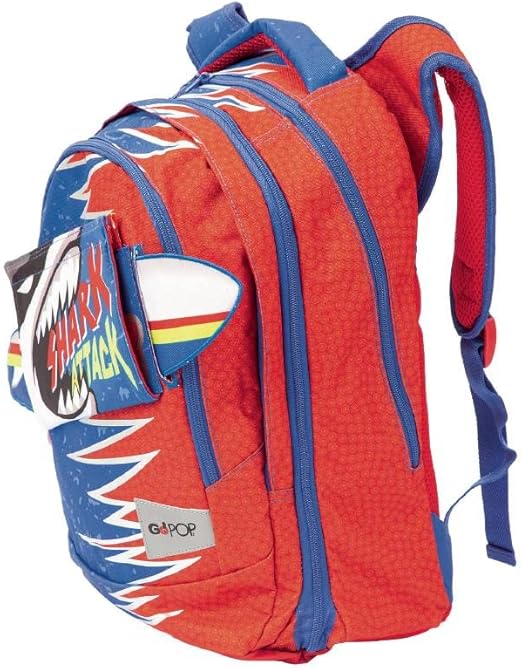Gopop22 zaino estensibile round shark