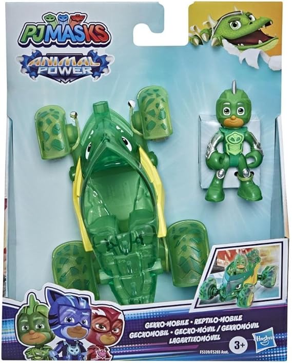 PJ Masks- Pigiamini Animale Power Gekko Mobile