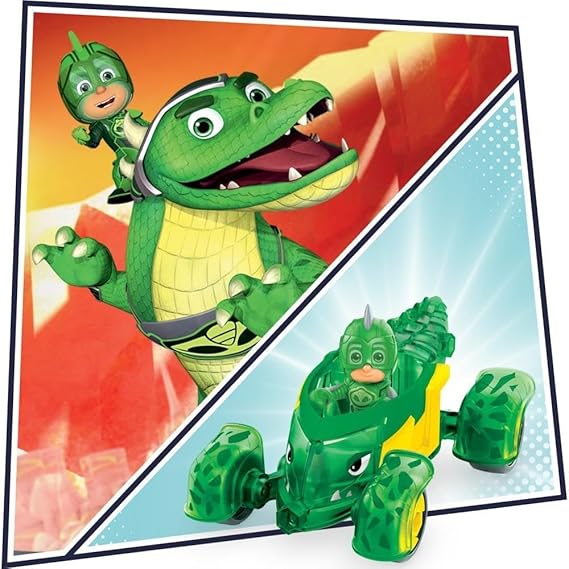 PJ Masks- Pigiamini Animale Power Gekko Mobile
