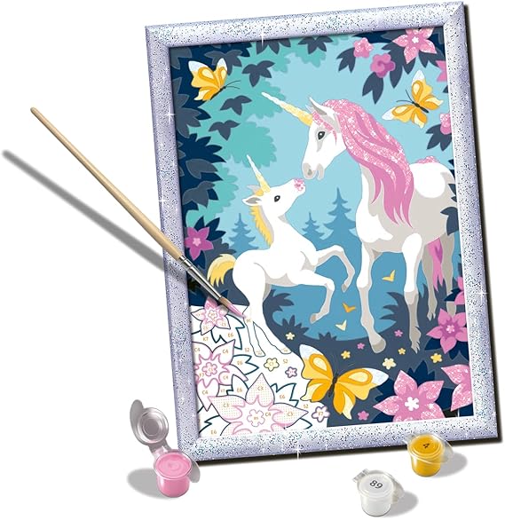 Ravensburger CreArt Serie D: Unicorni glitter
