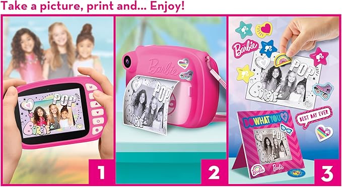 Lisciani Giochi- Barbie Print Cam Hi-Tech