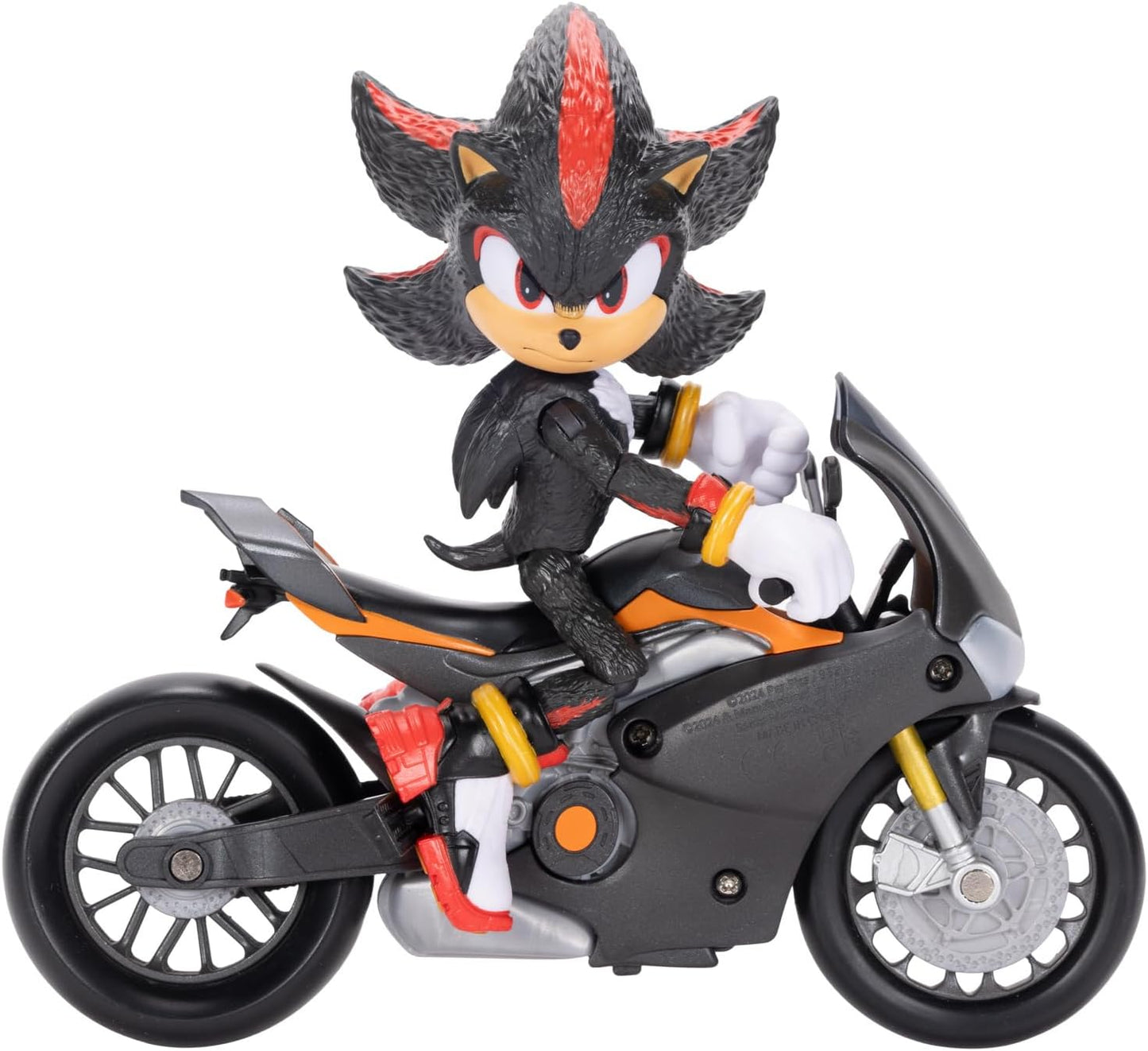 Sonic 3 Movie - Personaggio di Shadow con Motocicletta