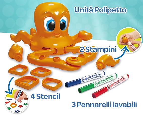 CRAYOLA Oscar Polipetto Crea i Tuoi Mandala