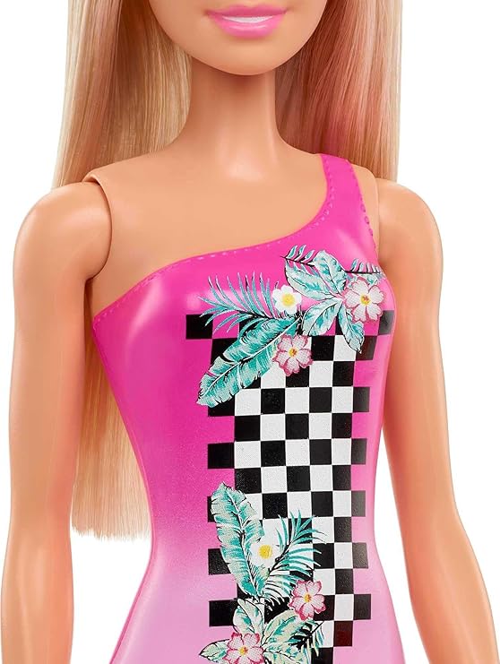 Barbie - Beach Doll - Pink Bathing Suit