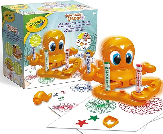 CRAYOLA Oscar Polipetto Crea i Tuoi Mandala