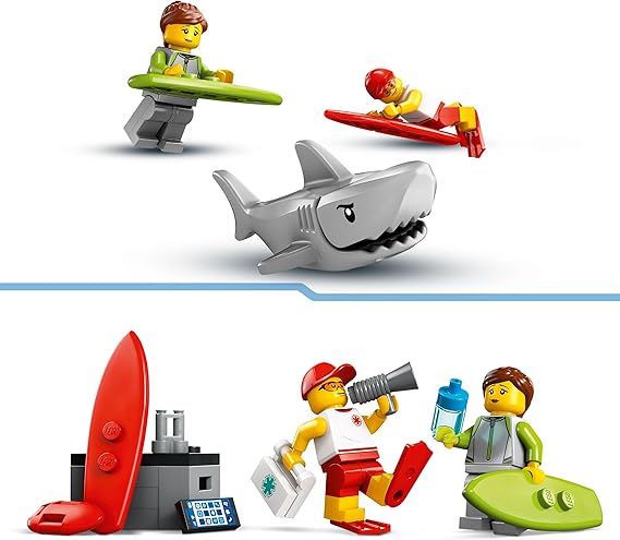 LEGO City Fuoristrada di Soccorso del Bagnino, 60453