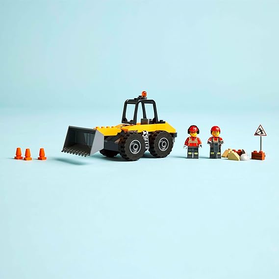 LEGO City Pala Gommata Gialla - Escavatore, 60450