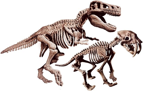 Clementoni Scienza e Gioco Lab - Archeogiocando T-Rex e Smilodon
