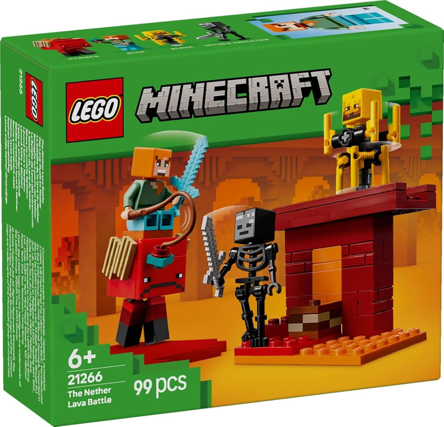 LEGO Minecraft Battaglia sul Ponte del Nether