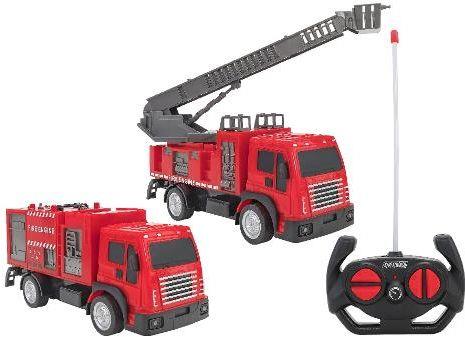 CAMION POMPIERI R/C CON LUCI 1:24
