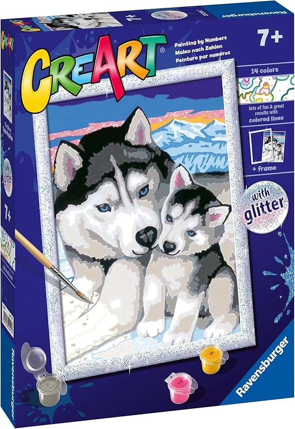 Ravensburger - CreArt Serie D Husky