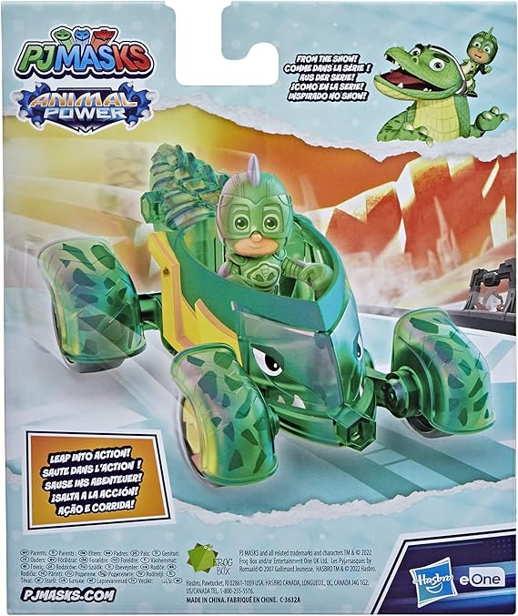 PJ Masks- Pigiamini Animale Power Gekko Mobile