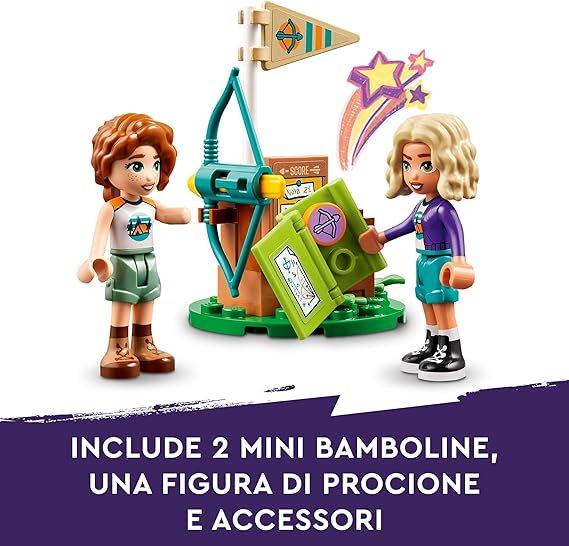 LEGO Friends Tiro con l'Arco al Campo Avventure, 42622