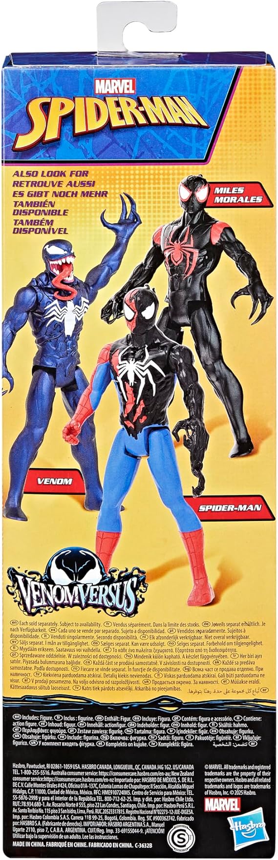 Hasbro Marvel- Spider-Man VENOMVERSUS Venom Titan Figure