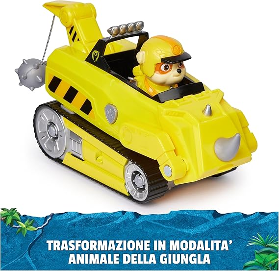 PAW Patrol Jungle Pups, Veicolo Rinoceronte di Rubble