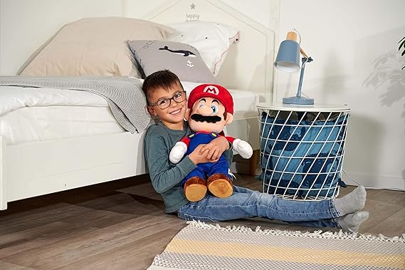 Simba Super Mario Peluche 50 cm, +0 Anni