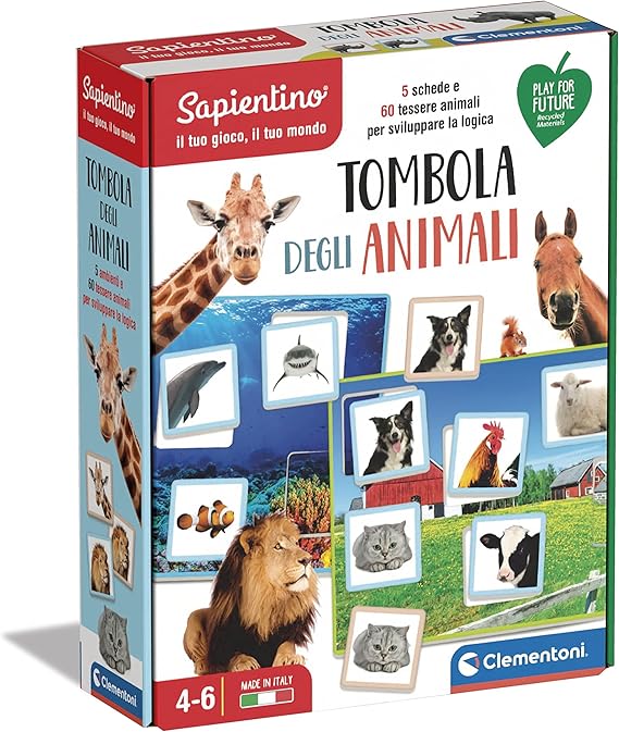 Clementoni Sapientino - Tombola degli Animali