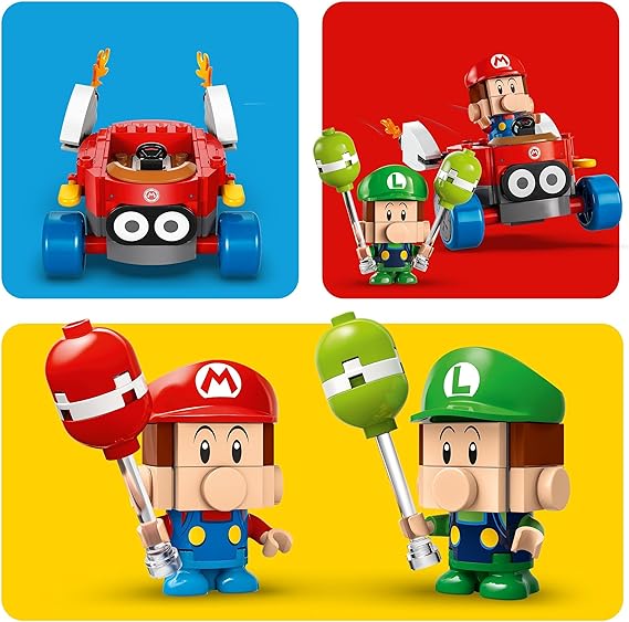 LEGO Super Mario Kart : Baby Mario vs Baby Luigi, 72034