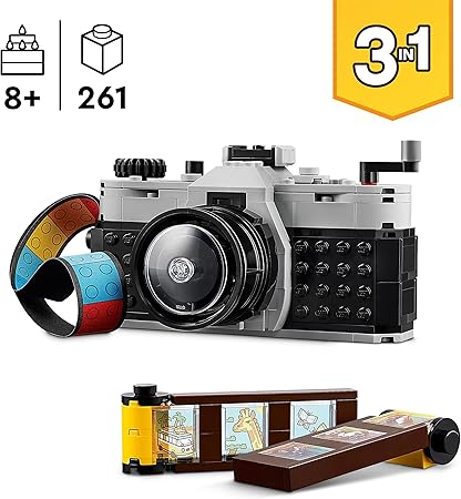 LEGO Creator 3 in 1 Fotocamera Retro, 31147