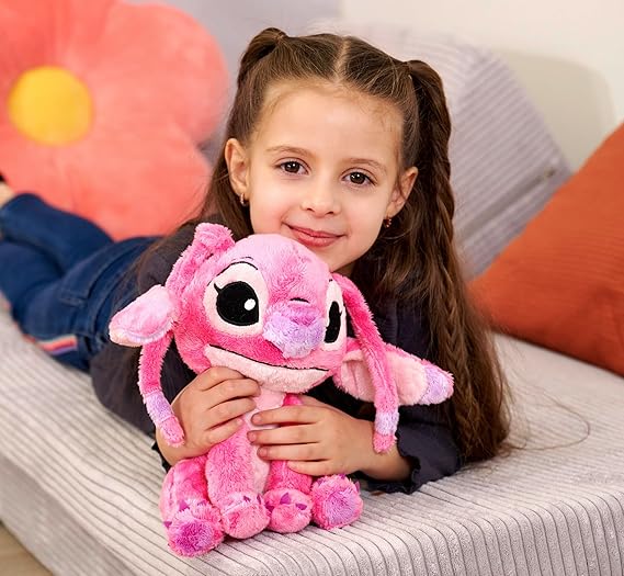 Disney Plush originale Di Angel, 25 cm, colore rosa