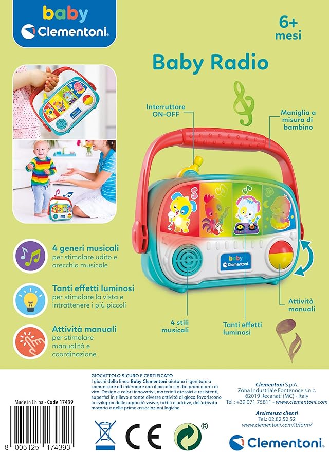 Clementoni Baby Baby Radio