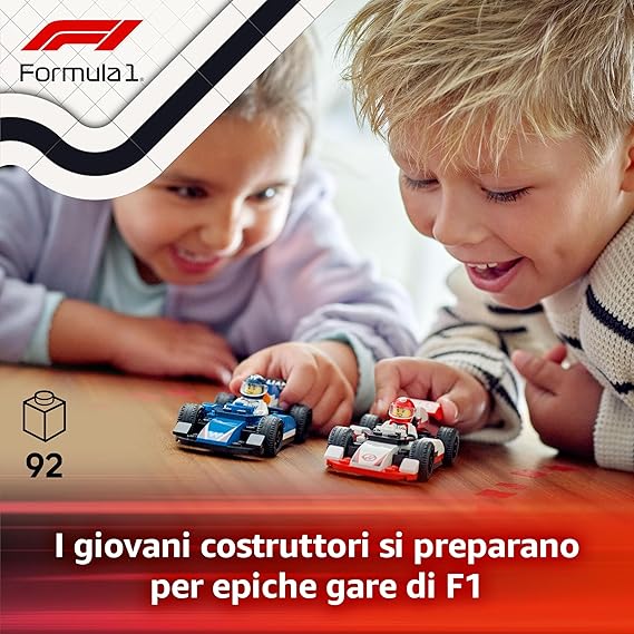 LEGO City Williams Racing e Haas F1