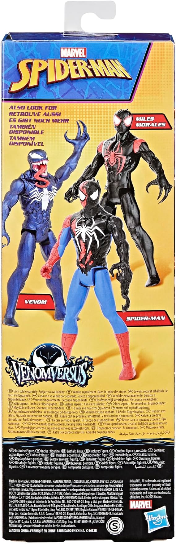 Hasbro Marvel- Spider-Man VENOMVERSUS Miles Morales