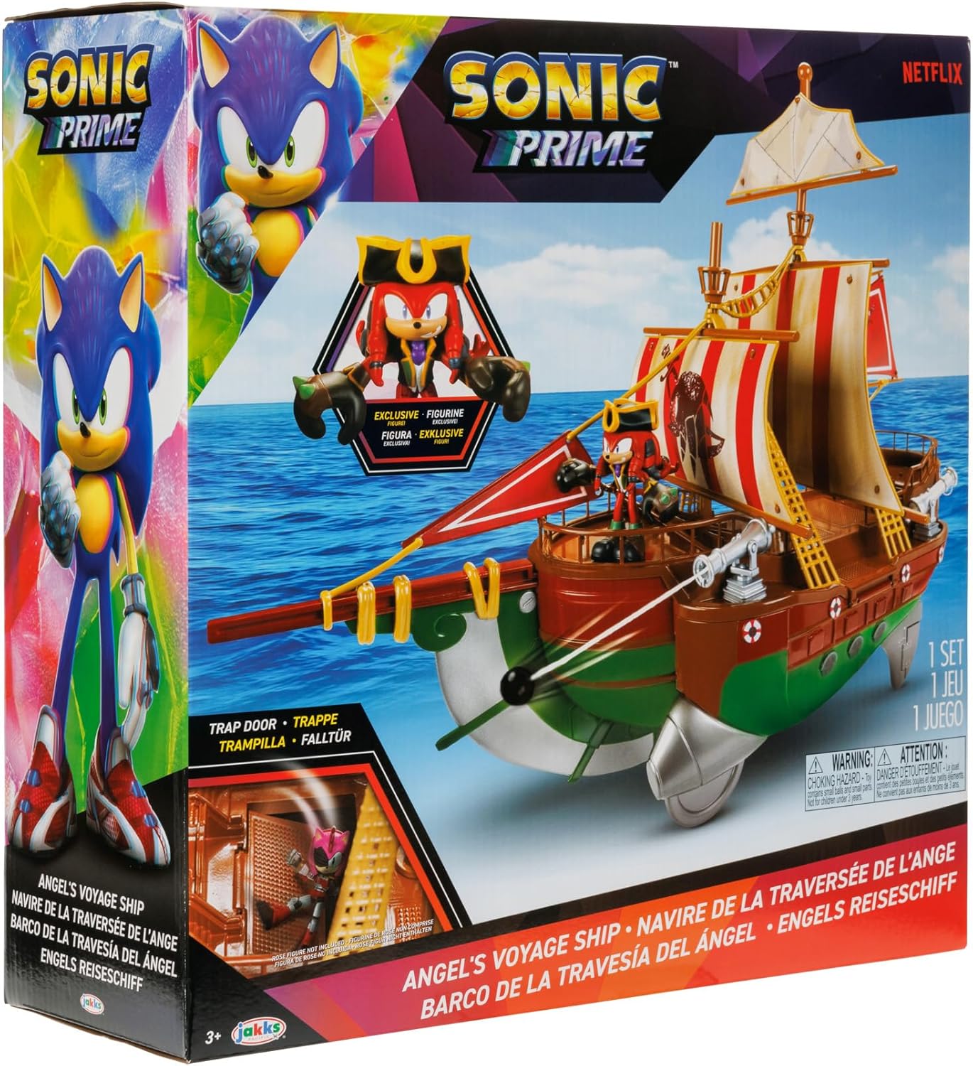 Sonic - The Hedgehog playset Angel's Voyage Pirate Ship