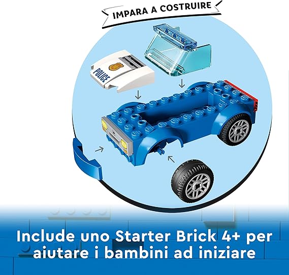LEGO City Inseguimento alla Stazione di Polizia, 60370