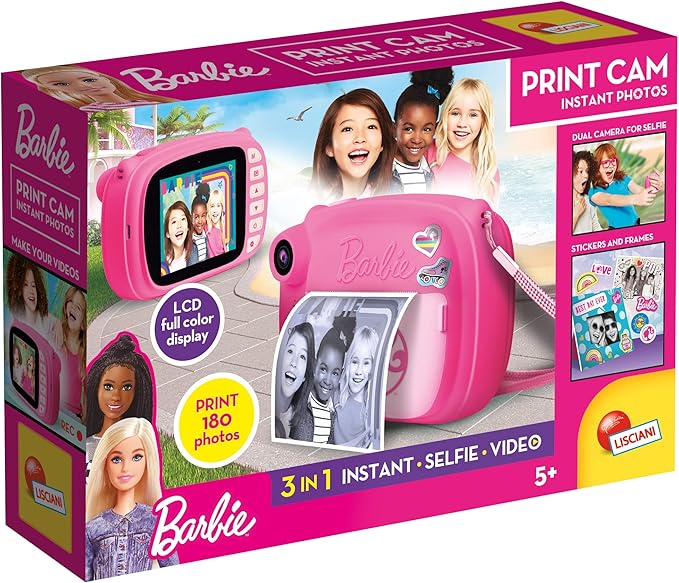 Lisciani Giochi- Barbie Print Cam Hi-Tech