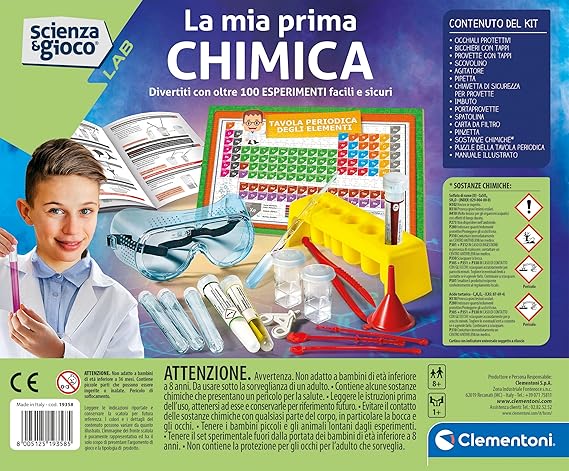 Clementoni Scienza e Gioco Lab - La Mia Prima Chimica