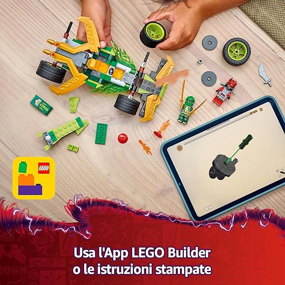 LEGO NINJAGO Racer Pull-Back di Lloyd, 71828