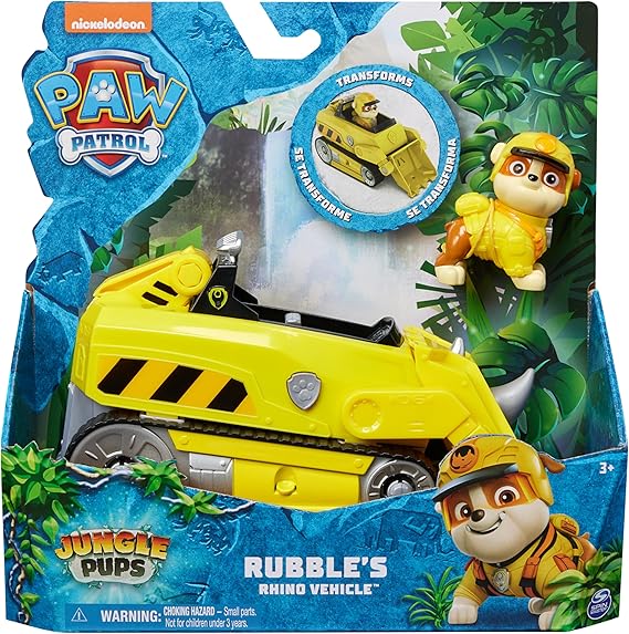 PAW Patrol Jungle Pups, Veicolo Rinoceronte di Rubble