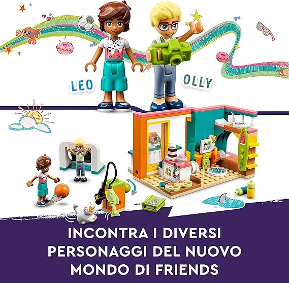 LEGO Friends La Cameretta di Leo, 41754