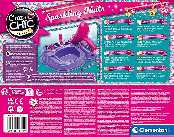 Clementoni Crazy Chic - Sparkling Nails