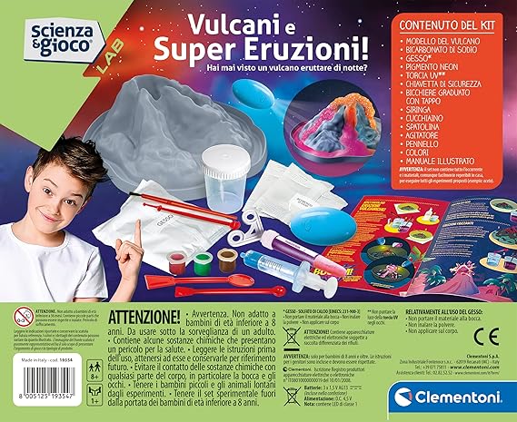 Scienza e Gioco Lab - Vulcani e Super Eruzioni!
