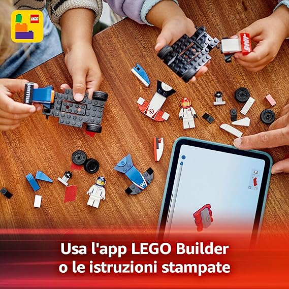 LEGO City Williams Racing e Haas F1