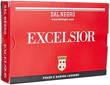 DAL NEGRO - ramino Excelsior doppio, carte da gioco