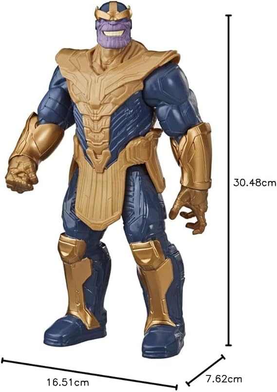 Titan Hero Series Blast Gear, Action figure di Thanos (classe Deluxe), di 30 cm