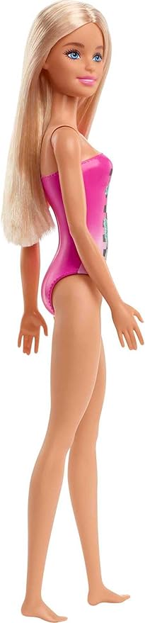 Barbie - Beach Doll - Pink Bathing Suit