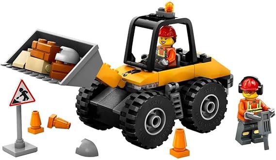 LEGO City Pala Gommata Gialla - Escavatore, 60450