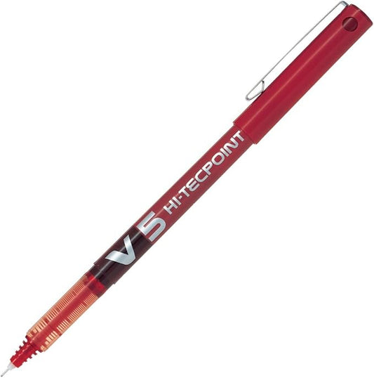 Pilot Roller inchiostro liquido V5 Punta 0,5 mm ROSSO