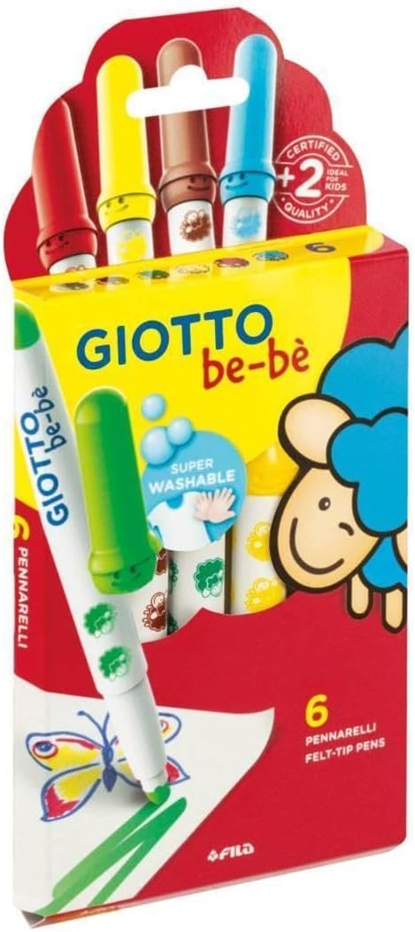 Pennarelli Giotto Bebe' 6 Pz