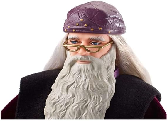 Mattel Games, Harry Potter, Personaggio Albus Silente Articolato da 30 cm
